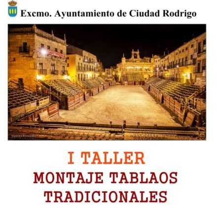 Taller sobre Montaje Tradicional de Tablados