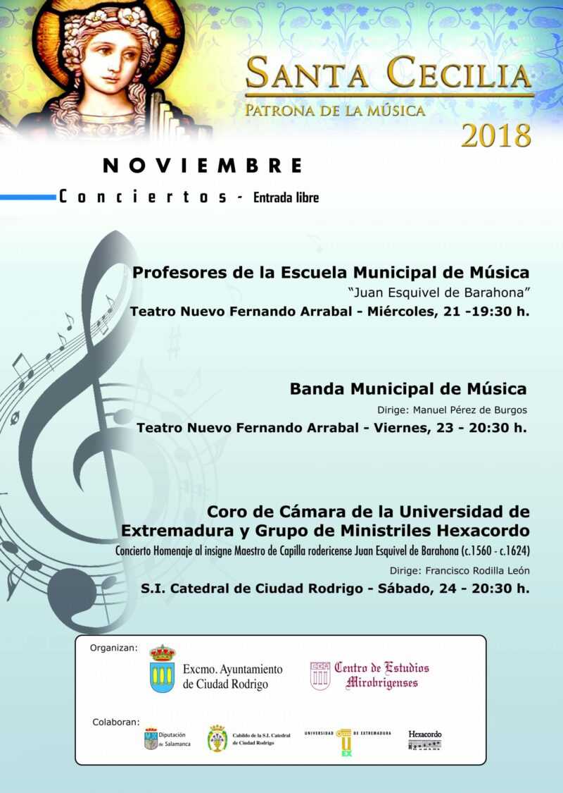 Conciertos de Santa Cecilia 2018