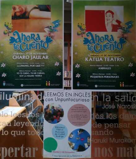 CONTINÚAN LAS SESIONES DEL PROGRAMA “AHORA TE CUENTO” Y “AHORA TE LEO”