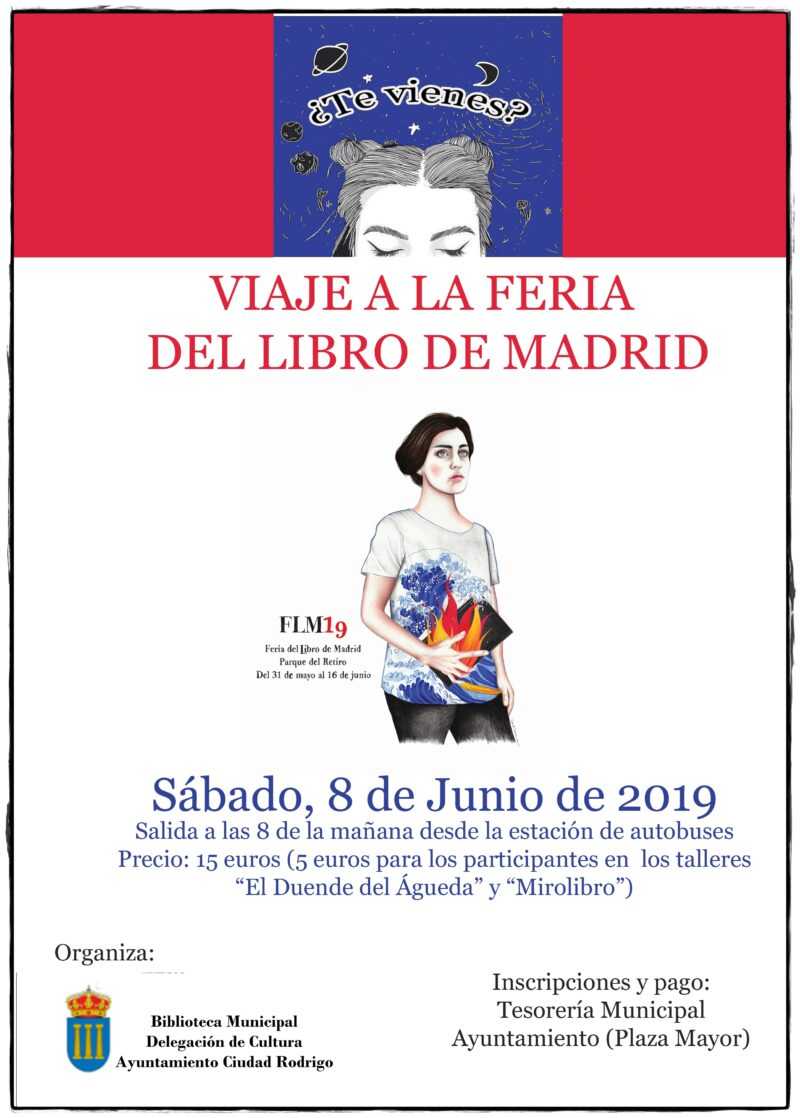Viaje a la Feria del Libro de Madrid 2019