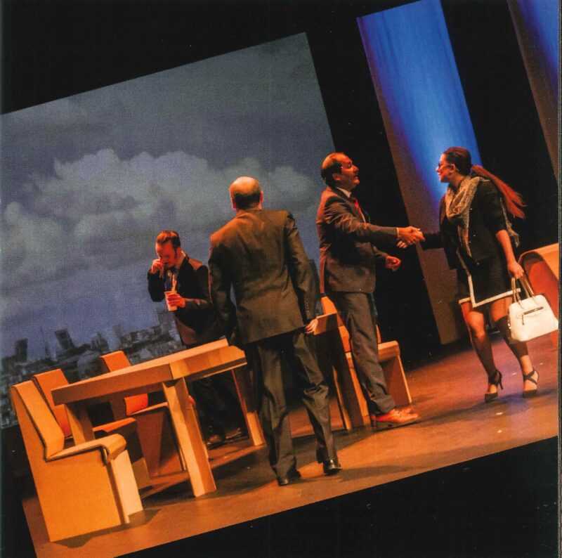 TEATRO: “El método GRÖNHOLM”, por Saltantes Teatro, de Gijón