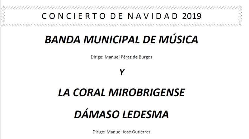 Concierto de Navidad