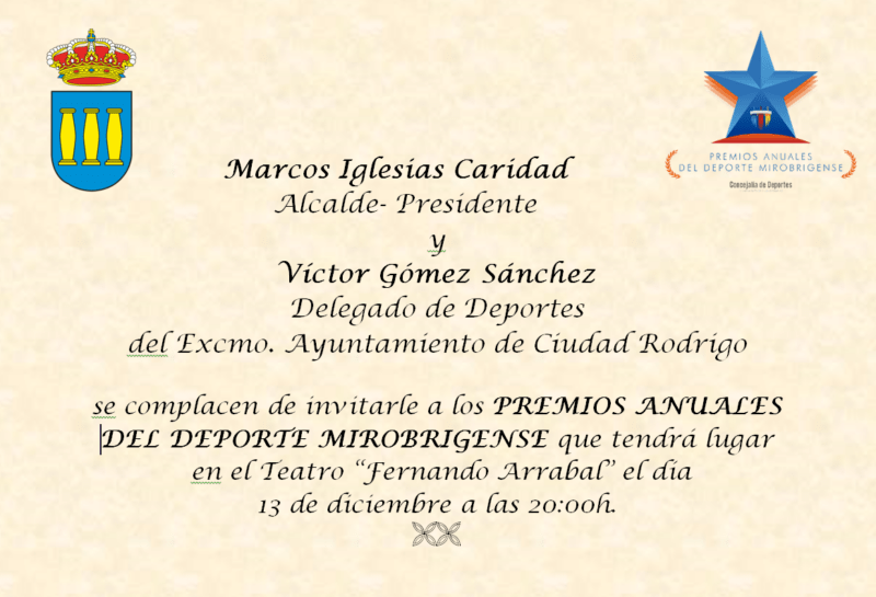Premios Anuales del Deporte 2019