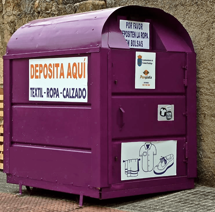 Recogida de ropa usada