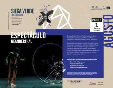 Espectáculo Neanderthal en el Teatro Nuevo Fernando Arrabal