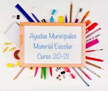Ayudas para la adquisición de libros y material escolar. Curso 2020/2021