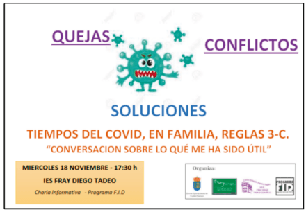   Charla del Programa FID sobre promoción de la convivencia, prevención de la violencia y apoyo a víctimas del acoso escolar