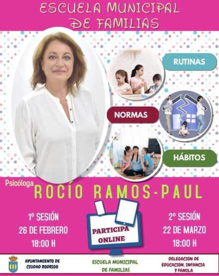 Escuela Municipal de Familias. Sesión de 26 de febrero de 2021