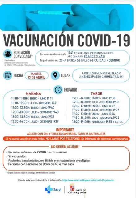 Vacunaciones generales