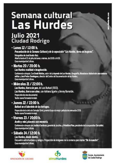 Semana Cultural Las Hurdes – Julio 2021 Ciudad Rodrigo
