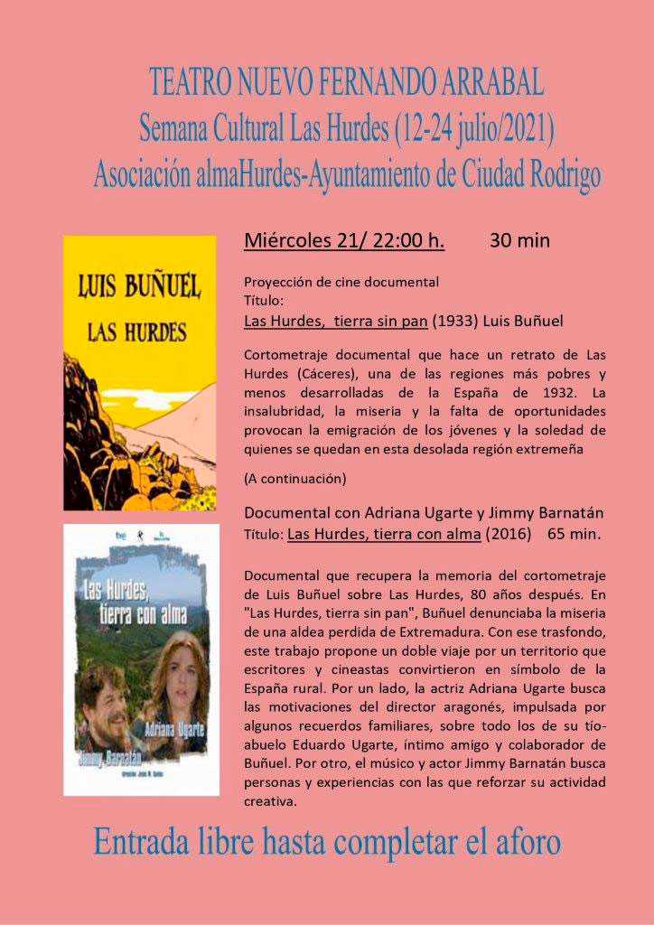 Proyección de cine documental: «Las Hurdes, tierra sin pan»