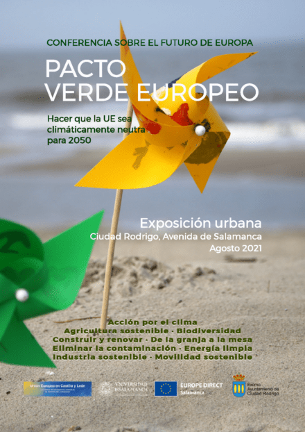 Exposición Pacto Verde Europeo: hacer que la UE sea climáticamente neutra para 2050