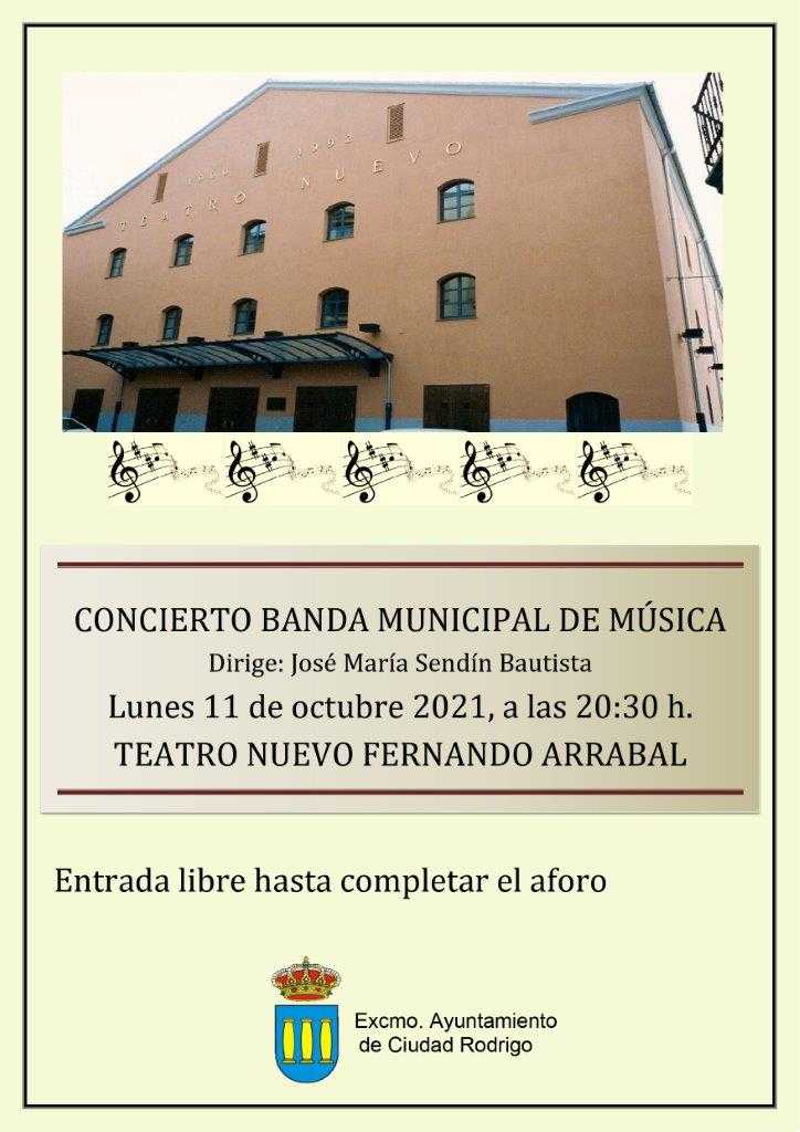 Concierto de la Banda Municipal de Música.