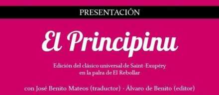 Presentación de libro en el habla del Rebollar