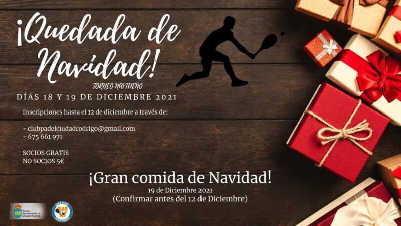 Quedada de Navidad. Club de Padel