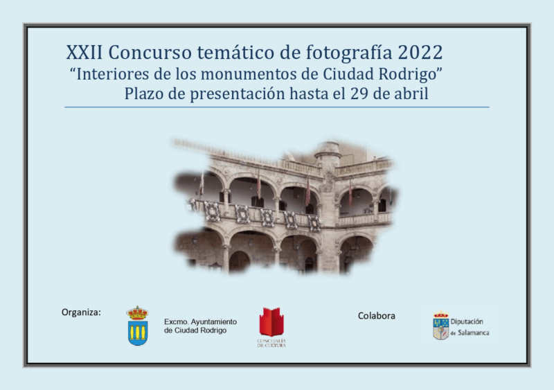 XXII Concurso temático de fotografía de Ciudad Rodrigo. 2022