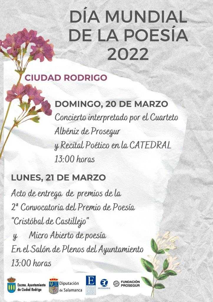 Día Mundial de la Poesía 2022