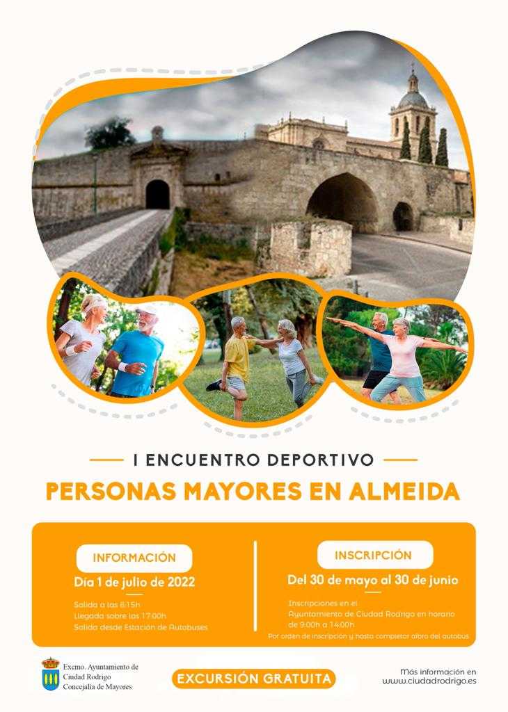 I Encuentro deportivo para personas mayores en Almeida (Portugal)