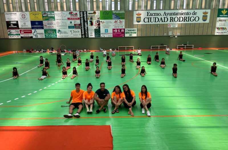 Campamento de gimnasia rítmica