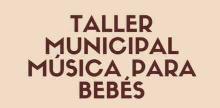 Taller municipal de música para bebés. Curso 2022-2023