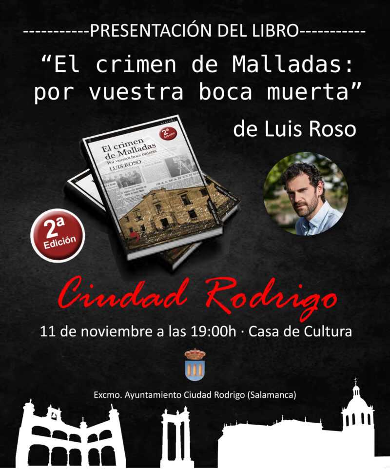 Presentación de una novela de Luis Roso.