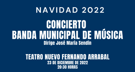 Concierto de Navidad por la Banda Municipal de Música.