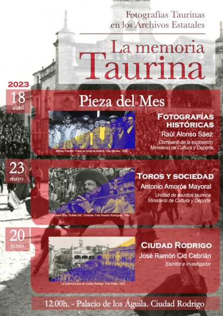 Exposición La Memoria Taurina, presentación «Pieza del mes»