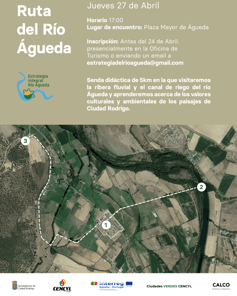 Ruta del río Águeda: recorrido didáctico