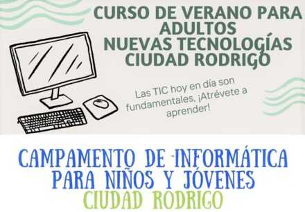 Campamento de Informática para niños y jóvenes y Curso TIC para adultos