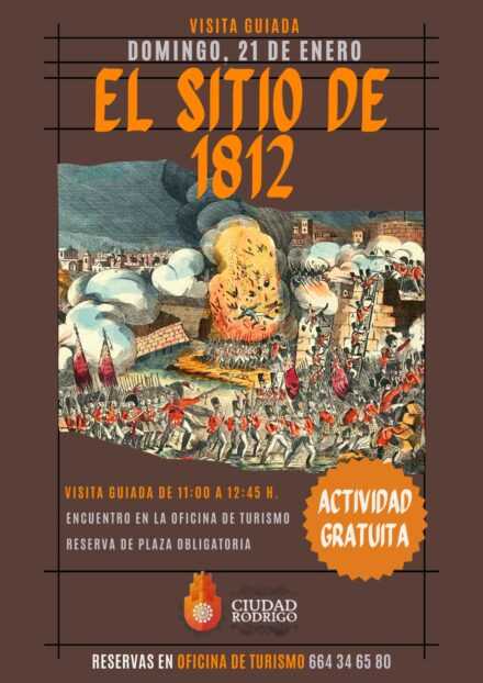 Una visita guiada centrada en los acontecimientos del sitio de 1812