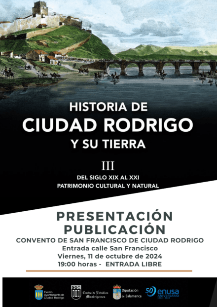 Presentación del volumen III de la publicación «Historia de Ciudad Rodrigo y su Tierra»