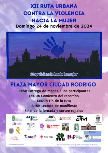 XII Ruta Urbana contra la violencia hacia la mujer