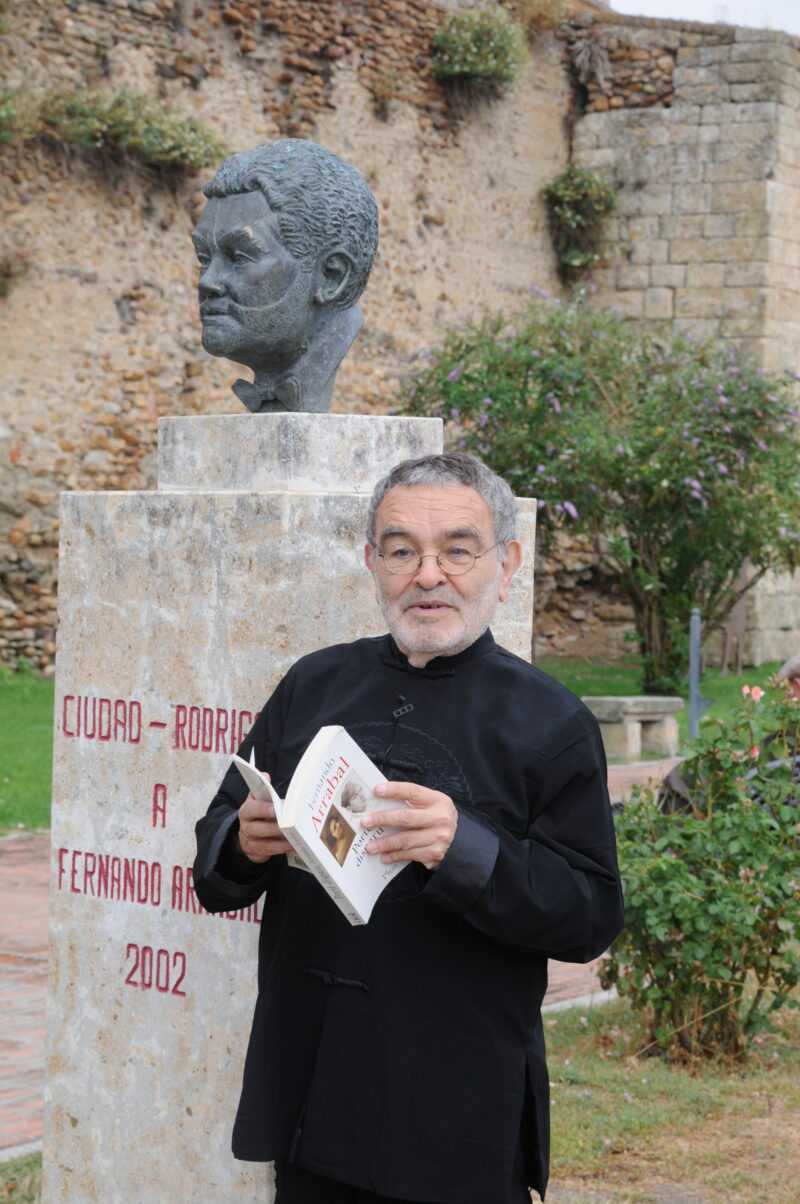 Fernando Arrabal, el sábado en Ciudad Rodrigo