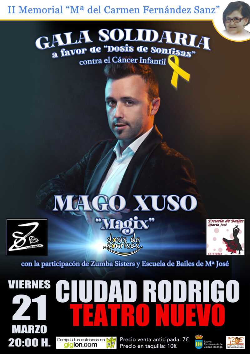 Gala Solidaria en favor de la asociación Dosis de Sonrisas contra el cáncer infantil.