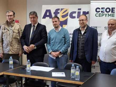 Reunión CEPYME Salamanca-AFECIR en Ciudad Rodrigo