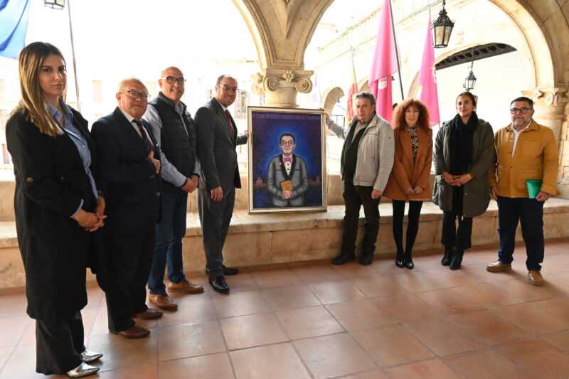 Carlos García Medina inmortaliza a Fernando Arrabal para el Teatro Nuevo