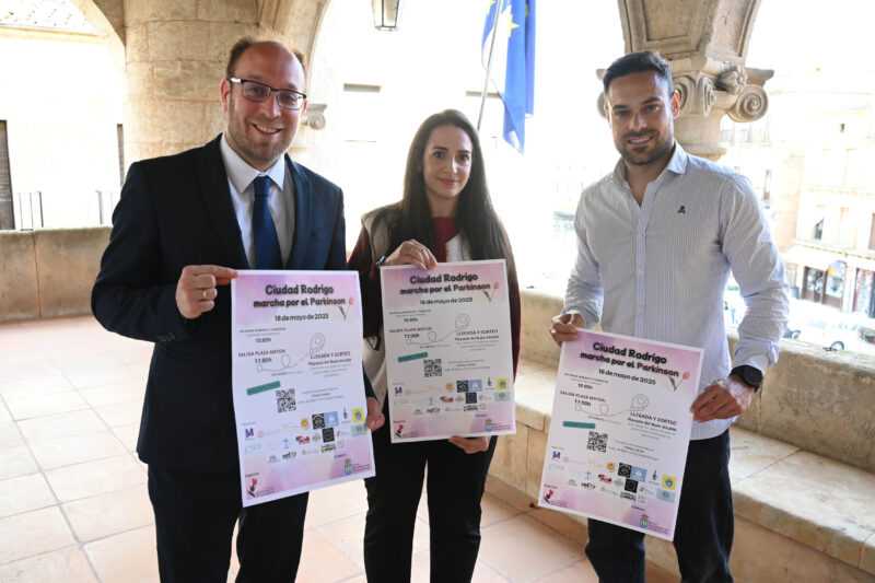 Ciudad Rodrigo marcha el día 18 por el Parkinson