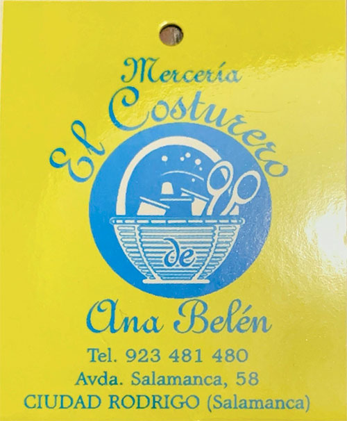El costurero de Ana Belén