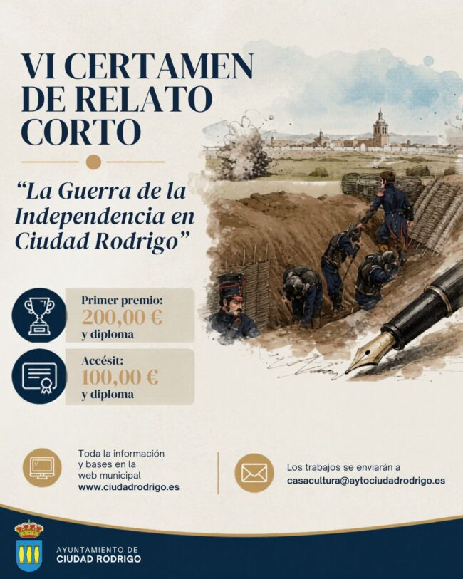 VI Certamen de Relato Corto «La Guerra de la Independencia en Ciudad Rodrigo»